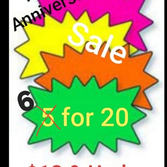 6 for $20 SALE Happy 14th Year Anniversary Sale - Picture 1 of 8
